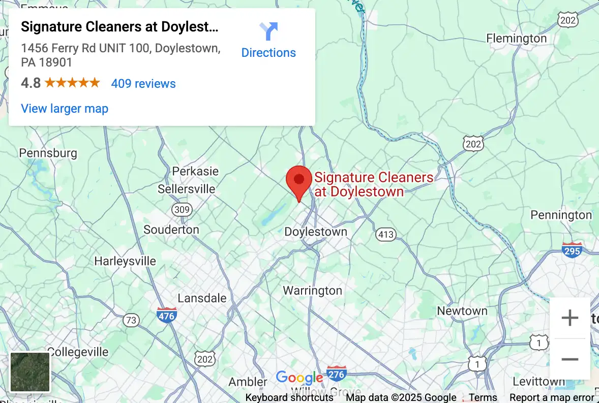 Map of Signature Cleaners Doylestown